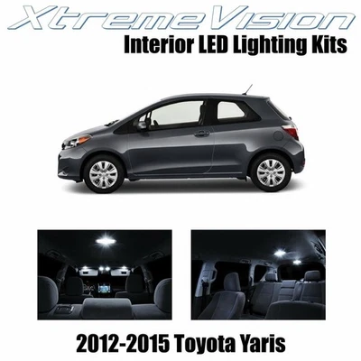 LED interno XtremeVision para Toyota Yaris 2012-2015 (6 peças) branco puro - Imagem 1 de 4