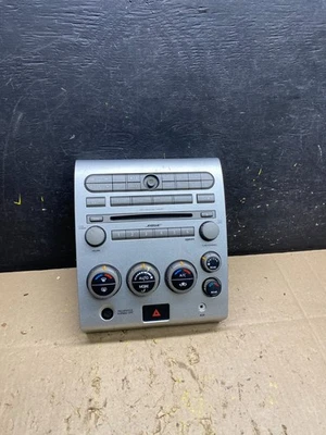 Radio reproductor de CD Nissan Armada Bose 2004 a 2007 aire acondicionado control de clima OEM U5613 DG Foto 1 de 4