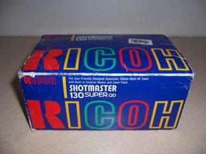RICOH Shotmaster 130 Super QD 35mm Camera AF MULTI 7 ZONE Point & Shoot Film - Picture 1 of 3