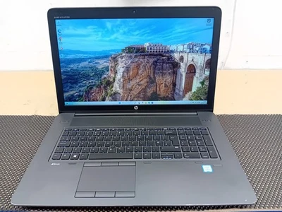 HP ZBook 17 G4. Core i5-7300HQ @ 2.5GHZ, 64GB RAM, New 1 TB SSD, Quadro M1200 - Image 1 of 4