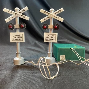 Dept 56 Village Railroad Crossing Battery or AC/DC Adapter (not included) READ - Picture 1 of 5