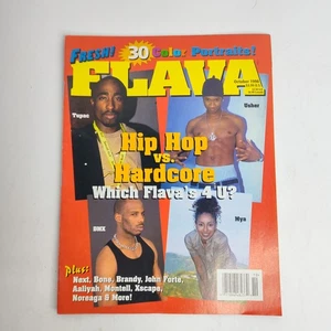 Aaliyah Mya Usher Brandy FLAVA Magazine Color Portraits Complete October 1998 - Picture 1 of 5