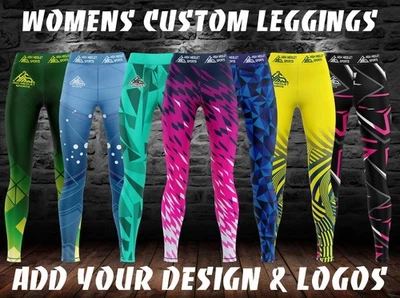 Leggings Sublimación Personalizados Ropa de Yoga y Gimnasio | Diseño Estampado Completo Foto 1 de 4