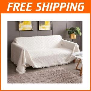 Durable and Stylish Geometric Couch Cover in X-Large - Perfect for 3 Cushions - Picture 1 of 9