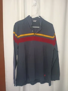 Brooks Brothers Uomo Y2K Rugby Polo Maglia Manica Media Lunga Varsity Preppy Ivy - Foto 1 di 8