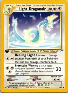 Light Dragonair 022/105 Rare Neo Destiny MP Pokemon TCG - Bild 1 von 2