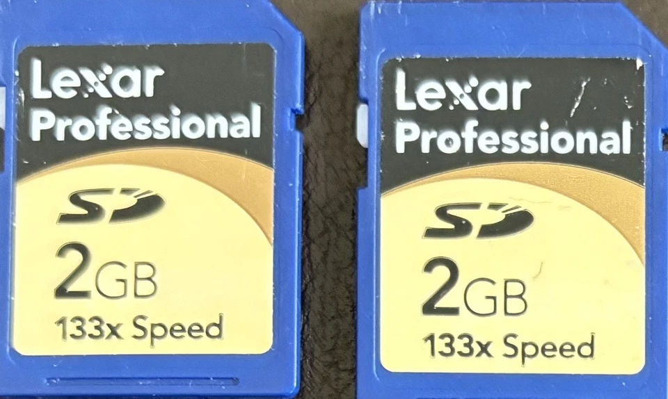 Lexar Professional 2GB 133X Speed SD Card SD2GB-133-381E - Image 1 of 2