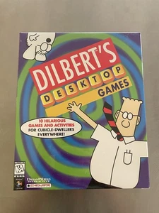 NUEVO Dilbert's Desktop Games (PC, 1997) CDROM Big Box NUEVO SELLADO Microsoft - Imagen 1 de 5