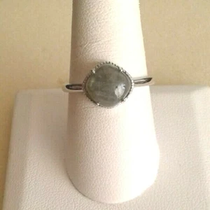 Malagasy Labradorite Platinum Over 925 Sterling Silver Ring (Size 9) 3.15 CTS - Picture 1 of 2