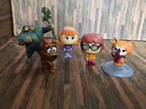 Scooby Doo Velma & Daphne Bobble Heads 2021 McDonalds Happy Meal toy Lot Of 5