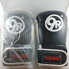 9round 9R Boxing Gloves Black White 23 Adult Sport Sports Excercise New b91