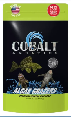 COBALTO ACUÁTICO PECES ALIMENTO ALGAS PASTORES OBLEAS BOLSA DE 6,1 OZ Mejor para febrero de 2025 Foto 1 de 2