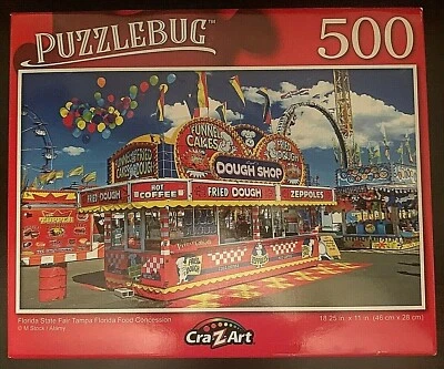 Puzzlebug 500 Piece Puzzle Florida State Fair 18.25 inches X 11 inches - Image 1 of 2