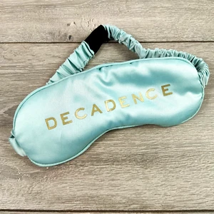 NEW Marc Jacobs Decadence Sleep Mask Masque Eye Cover Aqua EAU SO DECADENT - Picture 1 of 4