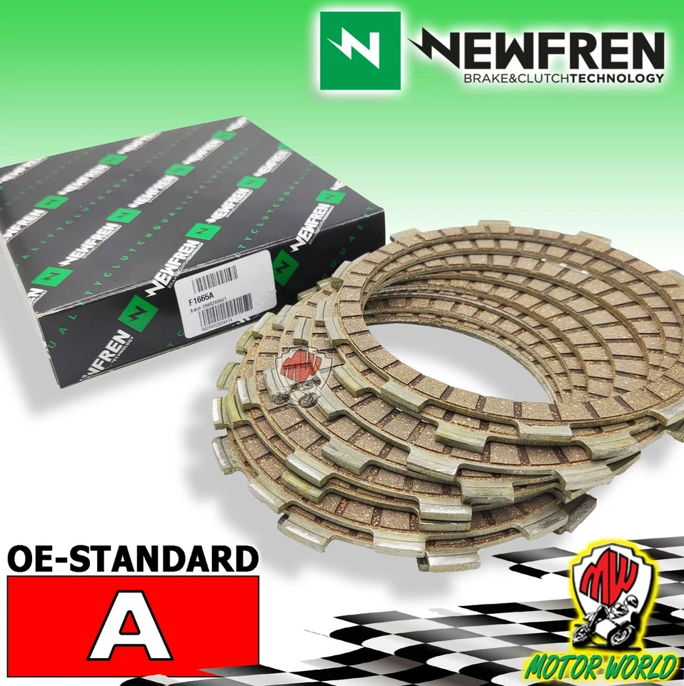 F2889A KIT 9 DISCHI FRIZIONE NEWFREN YAMAHA MT-09 TRACER 900 2015 2016 - Immagine 1 di 1