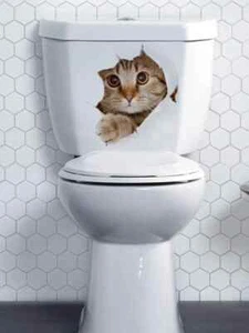 Wall Decal Sticker - Cat (S167) - Picture 1 of 4