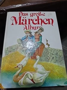 1985 German Fairy Tale Book ( Das Grobe Mädchen Album) Hardback - Picture 1 of 21