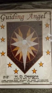 "Guiding Angel" Wall Quilt Pattern by H.D. Designs Size 20" x 32" - Imagen 1 de 2