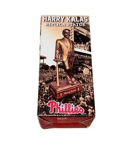 Philadelphia Phillies 2016 Harry Kalas réplica estatua Citizens Bank Park SGA - Imagen 1 de 2