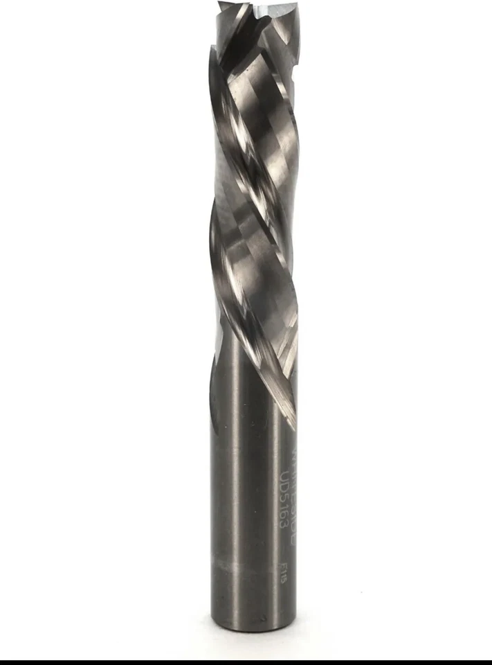 Whiteside UD5163 Up/Down Cut Spiral Bit SC 3+3  1/2SH 1/2CD 1-5/8CL 3-1/2OAL 3FL - Image 1 of 1
