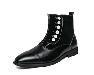 zapatillas infor MA217 White B#Zapatos de cuero sintético para hombre 