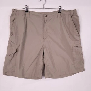 Pantalones cortos Columbia Omni-Shade Sports Cargo para hombre marrón talla 44 - Imagen 1 de 11