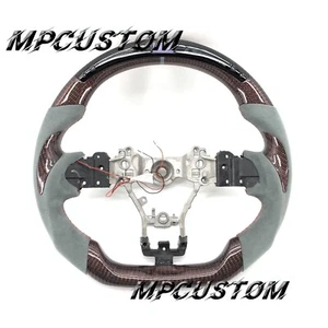 100% Real Carbon Fiber Steering Wheel fit For Subaru WRX WRX STI 2015-2021 - Picture 1 of 8