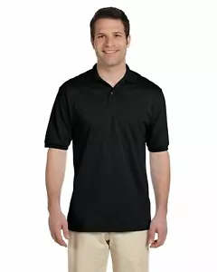 JERZEES Mens SpotShield 50/50 Polo Sport Shirt 437MSR S-5XL Cotton/Polyester - Picture 1 of 26