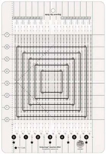 Creative Grids Stripology Quarters Mini-Quilt-Lineal CGRGE4 - Bild 1 von 1