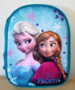 Mochila Frozen 20 Cm Azul Original Nueva Disney Backpack Elsa Anna FROZEN - Imagen 1 de 2