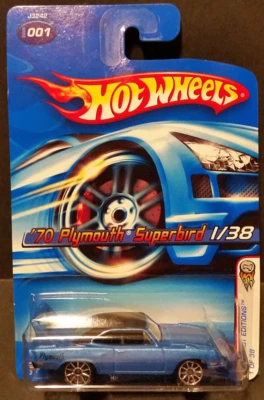 '70 Plymouth Superbird Modified Road Runner Hot Wheels First Editions 2006-001 - Image 1 of 4