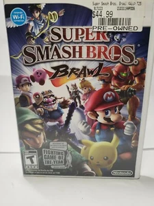 Super Smash Bros. Brawl Nintendo Wii 2008 Complete Tested & Working - Picture 1 of 3