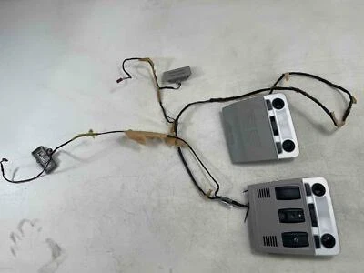 Front Roof Overhead Console Set Of 2 Gray 6932827 OE ⭐ Fits BMW 328 2009-2011 - Image 1 of 4