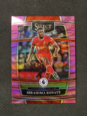 2021-22 Chronicles Base Premier League Select Pink Wave 13/19 Ibrahima Konate rc - Image 1 of 2