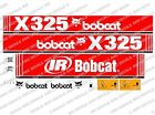 Bobcat X325 Mini Bagger Aufkleber Satz