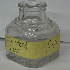 Vintage Mid 1950s Sanford Ink Well Bottle - Picture 1 of 5