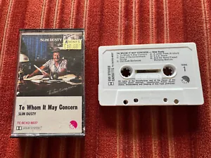 To Whom It May Concern - Slim Dusty (1978) RARE Cassette Tape Country Rock Aust - Picture 1 of 7