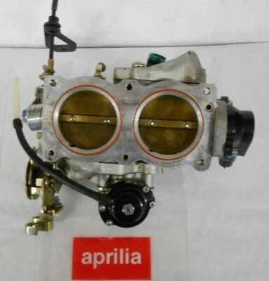 NEW GENUINE APRILIA RSV 1000 / SL 1000 FALCO COMPLETE THROTTLE BODY AP0295696 - Image 1 of 3