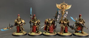 Adeptus Custodes Custodian Wardens Vexilus Warhammer 40K Pretore Dipinto Esercito GW - Foto 1 di 6
