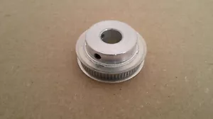 NEW OTHER 60MP25 X 1/2" ALUMINUM TIMING PULLEY, 60T, 1/2" BORE, 2 S.S., PL BORE. - Picture 1 of 4