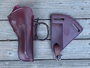 Simply Rugged Rob Leahy Leather Chest Shoulder Holster Set Chesty Puller • NEW