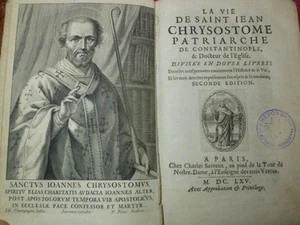 La Vita Di San Crisostomo Patriarca Di Costantinopoli 2 Voli 1645 - Picture 1 of 8