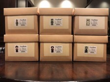 Buddy Lee Doll figure collection used cloth hat 33cm 12.9" SET OF 6 Boy