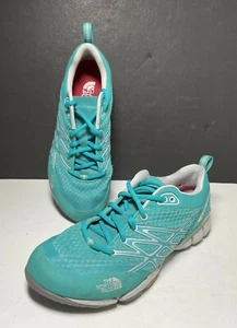 The North Face Ultra Kilowatt Fitness Shoes Jaiden Green TNF Women's Size 7 VGC - Picture 1 of 12