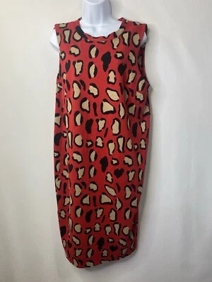 ASOS Womens Animal Print Dress Size 12 Mob Wife Glamorous Christmas Holidays Y2K - Image 1 of 4