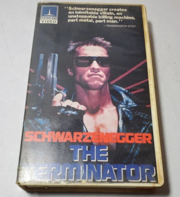 The Terminator Thorn EMI 1st Release VHS 1984 Video Clamshell  Arnold Nice! - Image 1 of 4