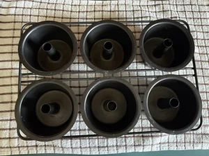 Mini inserto de bandeja para pasteles de comida de ángel para 6 pasteles - Imagen 1 de 4