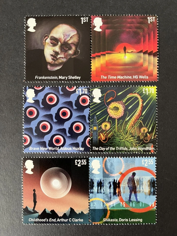 GB 2021 MNH SCIENCE FICTION SET - FREE UK POST - image 1 of 1