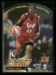 2000 Fleer Ultra WNBA Gold Medallion Edition #92 Umeki Webb - Picture 1 of 2