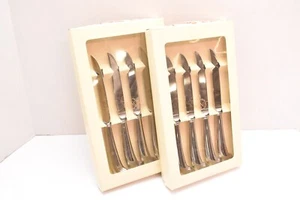 SET 8 COLTELLI BISTECCA LENOX THOMAS JEFFERSON acciaio inox posate Monticello - Foto 1 di 11